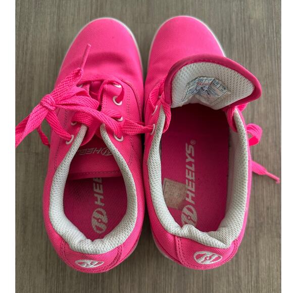 Heelys Launch Skate Shoes Youth Sz 5 Women’s Size 5.5 Hot Pink Low Tops - Picture 8 of 8